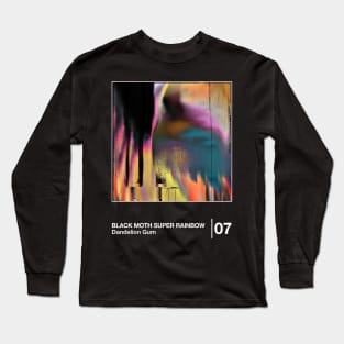 BMSR / Minimalist Style Graphic Design Long Sleeve T-Shirt